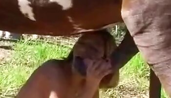گھوڑے کے ساتھ جنسی تعلقات,مفت حیوانیت فحش